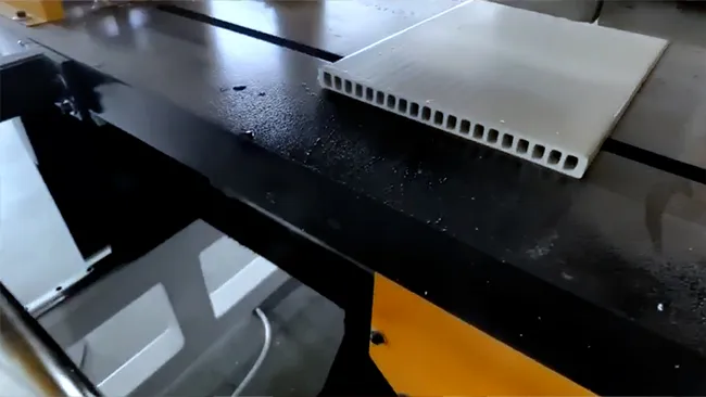 ABS Photovoltaic Board Extrusion Line Video