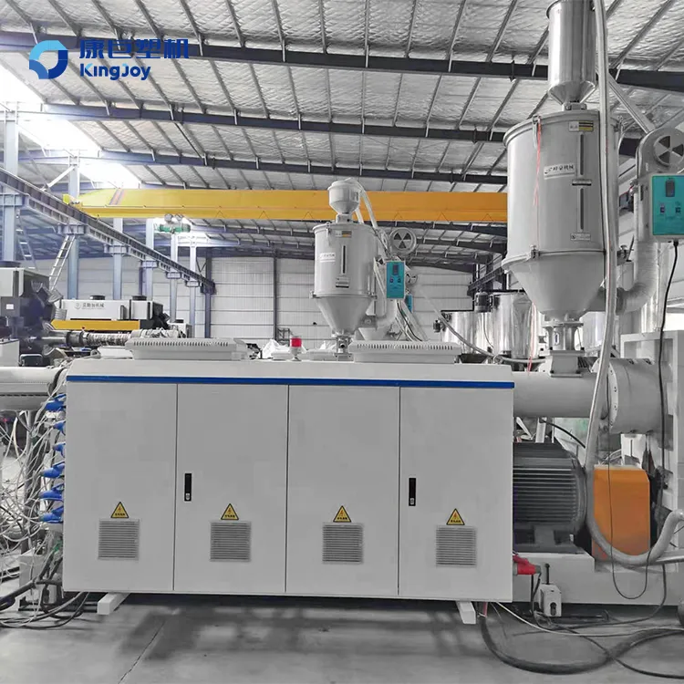 PE PP Corrugated Pipe Extrusion Production Line