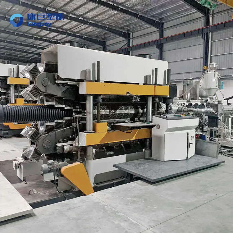 PE PP Corrugated Pipe Extrusion Production Line