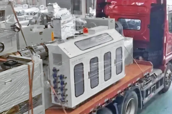 PVC Foam Board Production Line Delivery, Helping Enterprises Upgrade