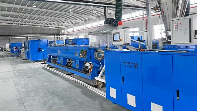 Oriented PVC Pipe (PVC-O) Production Line Video