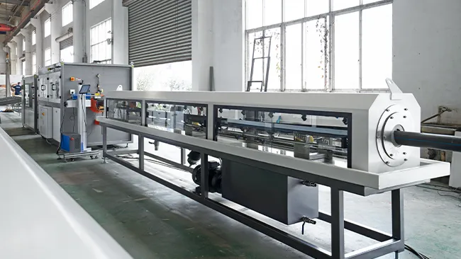 50-200mm PE HDPE Pipe Making Machine Video