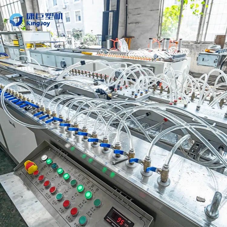 PE PP Wood Plastic Profile Extrusion Line