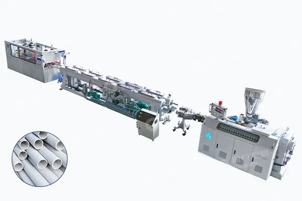 PVC Double Pipe Extrusion Line