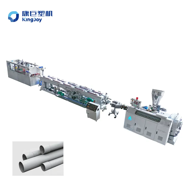 16-50mm PVC Dual Pipe Extrusion Production Line