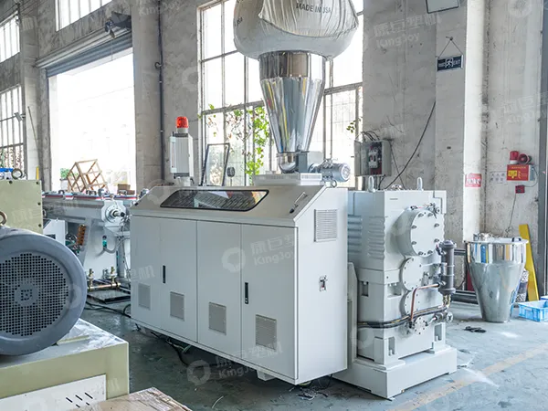 PVC Dual Pipe Extrusion Production Line