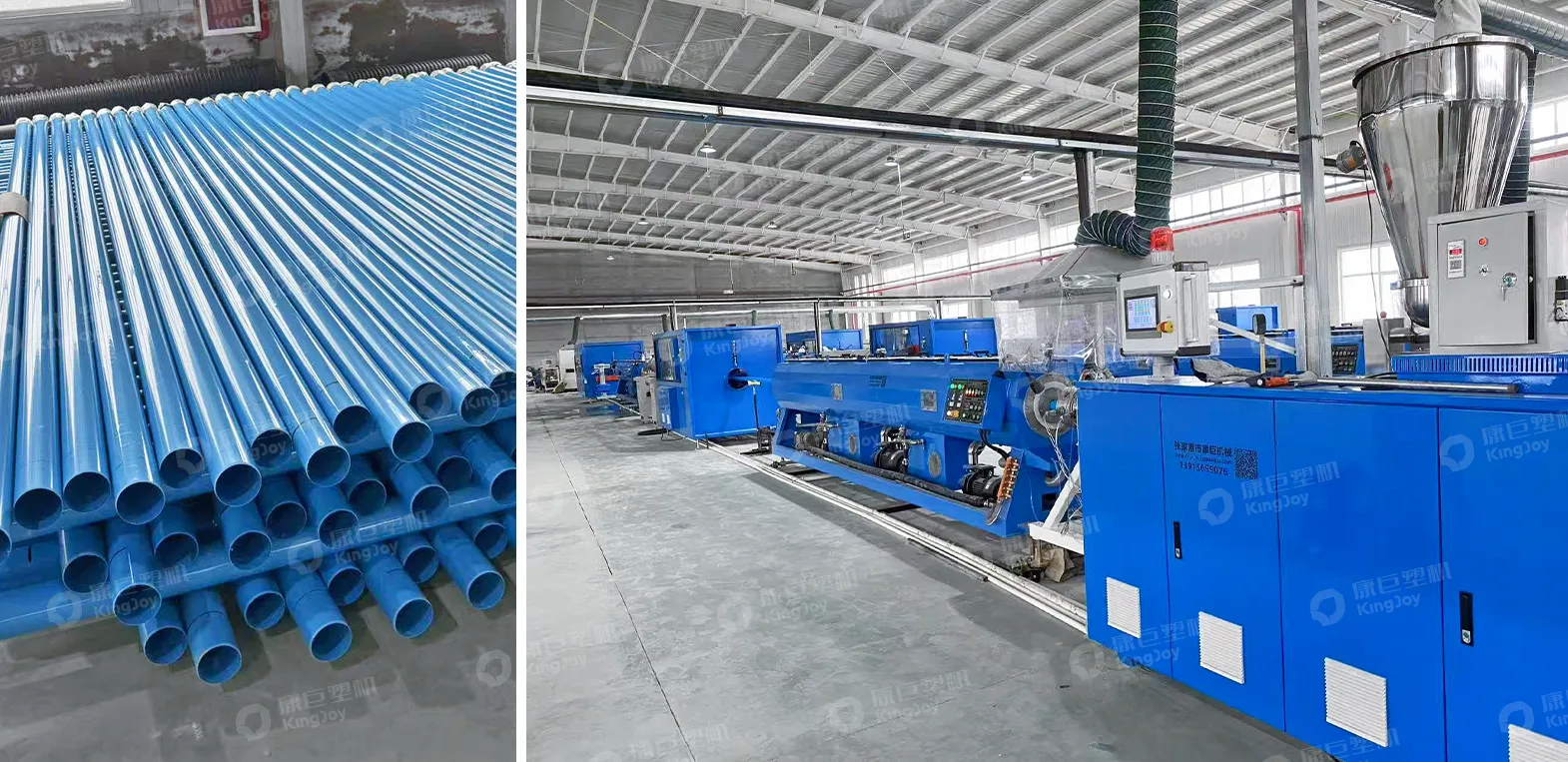 PVC-O Pipe Extrusion Production Line
