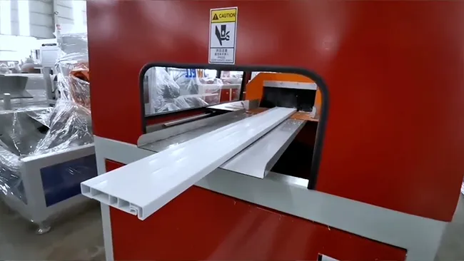 PVC Profile Extrusion Making Machine Video