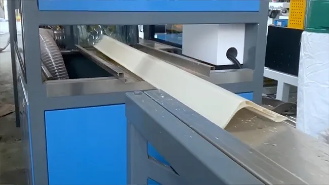 PVC Profile Production Line Video