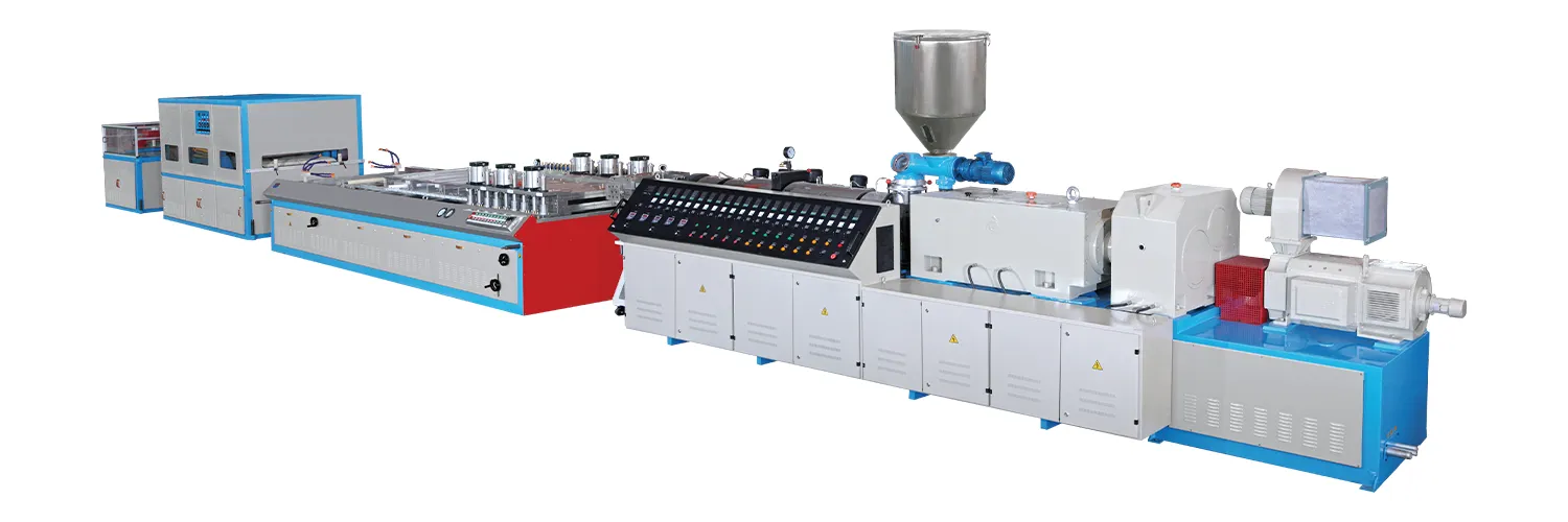 PVC Wood Plastic Foam Board Extrusion Line