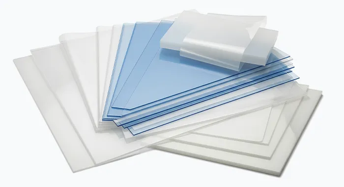 Plastic sheet extrusion line