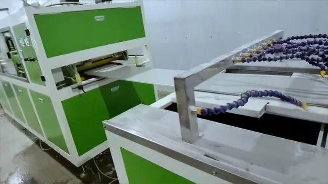 PVC WPC Wall Panel Extrusion Line Video